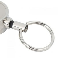 Метална ключова верига, издръжлива анти-изгубена ключова верига с малки размери, на открито за дома