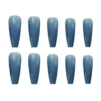 -Meiye съвети за проектиране на френски фалшиви нокти Изкуственото пълно покритие Фалшиви нокти изкуствени нокти Лесна сълза не есен желе лепило модел