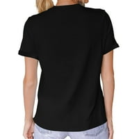 Май е национален месец за осъзнаване на психичното здраве POSI Женска тениска с къс ръкав - модерен печат отгоре