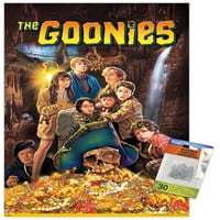 The Goonies - Плакат за стена с един лист с pushpins, 14.725 22.375