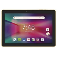 Hyundai Technology Koral 10 ”HD таблет, Android 9. PIE, GB RAM, GB Storage, Dual Camera, четириядрен процесор, Wi-Fi, Android 9.0, злато