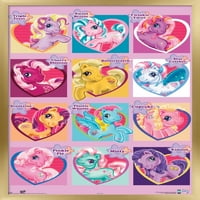 Hasbro My Little Pony - Poster на стената на диаграмата, 22.375 34