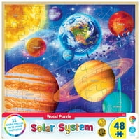 Шедьоври пъзел за деца-Слънчева система-12 х12