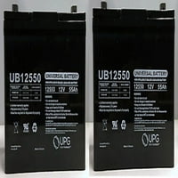 12V 55AH аварийно осветление батерия UB 22nf за GT225S - опаковка