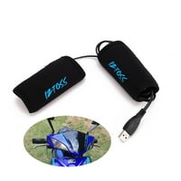 Двойка мотоциклет USB usb електрически горещи отопляеми дръжки за дръжка на кормилото по -топли препарати Подвижни за електробитна