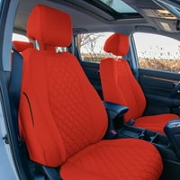 Твърди червен фронт неопрен капаци за седалки по поръчка за 2017 г.- Honda CR-V L