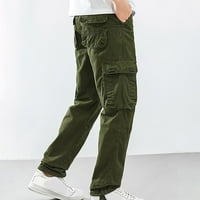 Quealent ежедневни панталони за мъже, устойчиви на мъже памук панталон за зимата