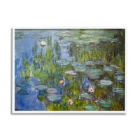 Ступел Индъстрис Моне импресионист Лили Пад езерце Живопис, 14, дизайн от Клод Моне