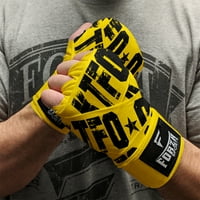 Форза спорт 180 мексикански стил Боксови ръкохватки-КТФО жълто
