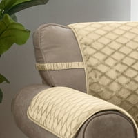 Иновативни текстилни решения от 1 част от Fairmont Diamond Plush диван мебел, злато