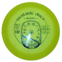 Westside Discs VIP World 165-169g Разстояние Драйвер Голф дискови цветове могат да варират-165-169g