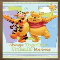 Disney Winnie the Pooh - Pooh and Tigger Stall Poster, 14.725 22.375