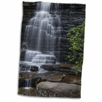 Красив водопад, наречен Benton Falls in the Souther Appalachians. Кърпа за ръце TWL-350054-1