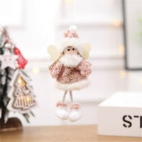 Farfi Creative Hanging Decor Изходна тъкан сладък снежен човек форма кукла висулка за дома