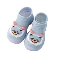 Момчета момичета животни анимационни чорапи обувки малко дете топлина чорапи на пода, които не са приплъзващи обувки за размера на детето момиче