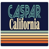 Caspar California Vinyl Decal Sticker Retro дизайн