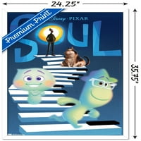Disney Pixar Soul - Плакат за стена за пиано, 22.375 34