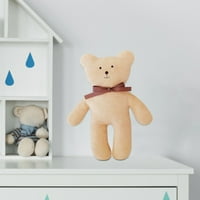 Tarmeek Baby Toy Gifts Карикатура Мечка Детска пълнена кукла бебе Утешителна играчка Плюшена кукла кола играчки за коледни подаръци Разчистване