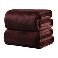 Одеяло цветно одеяло въздушно фланелно одеяло обикновена кондиция подарък цвят домашен текстил