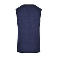Дамски върхове модни дамски летни ежедневни печат с къси ръкави тениски блуза върхове ВМС