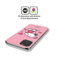 Дизайн на главни случаи Официално лицензирани фъстъци Snoopy Boardwalk Airbrush Xoxo Soft Gel Case, съвместим с Apple iPhone Mini