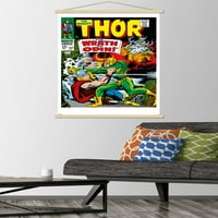 Marvel Comics - Loki - Thor Wall Poster с дървена магнитна рамка, 22.375 34