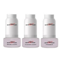 Докоснете Basecoat Plus Clearcoat Plus Primer Spray Paint Kit, съвместим с лапински син метален кайман S Porsche