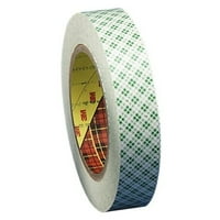 Шотландска хартиена лента с двойно покритие - 1 ширина yd дължина - 3 сърцевина - устойчива на температурата, устойчива на разтворители - ролка - прозрачна