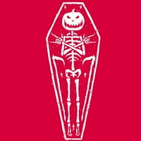 Dead Halloween Juniors Red Graphic Tee - Дизайн от хора m