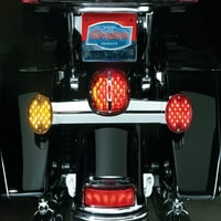 Kuryakyn deluxe panacea taillight обектив с етикет лек прозорец дим 5422