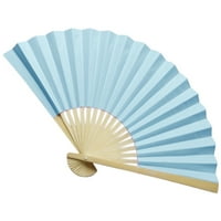 Wendunide вентилатори китайски стил ръчен фен бамбук хартия сгъване на вентилатора сватбен декор вентилатор h