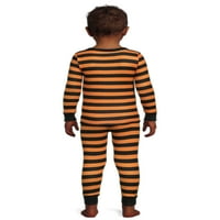 Чудовищата Инк. Малко дете Хелоуин Топ и панталони пижама комплект, 2-парче, размери 12м-5т