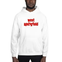 West Springfield Cali Style Hoodie Pullover Sweatshirt от неопределени подаръци