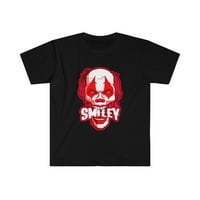 Smiley Skull Rish Halloween Tshirt мъже Хелоуин тениски за мъже клоун риза Хелоуин костюми за мъже