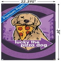 Marvel Hawkeye - Lucky Graphic Wall Poster с pushpins, 22.375 34