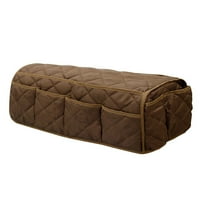 Диван джобове за рамо задна почивка за съхранение на голям капацитет Основни чанти за държане с джобове за дивани за фотьойли дивани сиви