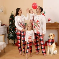 Коледни пижами на коледни пижами съвпадащи семейни пижами комплекти Коледа PJ с шезлонги