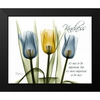 Koetsier, Albert Black Modern Framed Museum Art Print, озаглавен - Tulip - доброта