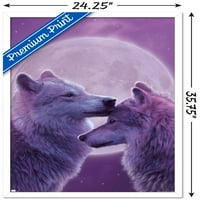 Vincent Hie - Плакат за стена на любящи вълци, 22.375 34