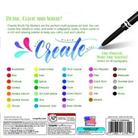 Crayola Fine Brush-Tip маркери, чудесен за оцветяване на възрастни, броят