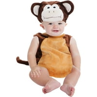 Маймуна Балон Бебе Хелоуин Обличане Роля Игра Костюм