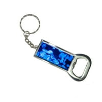Медузи - Blue Jelly Fish Ocean Userwater Opener Bottle Keychain