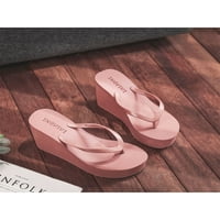 Ymiytan платформа Flip Flops сандали за жени удобни ходещи джапанки с арка поддръжка мека йога мат сандали