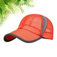 Мъже шапки Бързи сухи външни летни слънчеви защити Шапка ежедневни спортни мрежи бейзболни шапки