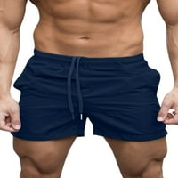 Voguele Mens Summer Short Pants DrawString Bottoms Сълви цветни плажни къси панталони тренировка плаж