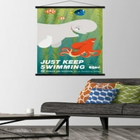 Дисни Пиксар Намиране На Дори-Просто Продължавай Да Плуваш 40 24 Плакат