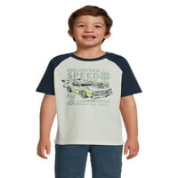 Детска тениска с къс ръкав, 3-Пакет, размери 4-10