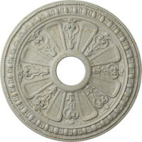 Екена мелница 1 8 од 5 8 ИД 1 8 п Реймънд таван медальон, ръчно изрисуван полиран махагон пращене