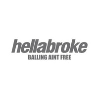 Hellabroke Balling Aint Free Sticker Decal Die Cut - самозалепващо винил - устойчив на атмосферни влияния - направен в САЩ - много цветни и размери - JDM Euro Lifestylre