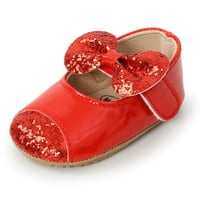 Baby Baby Princess обувки Lamuusaa, пайети за баутлони за обувки за обувки за пешеходни дрехи за бебета, 0- месеца